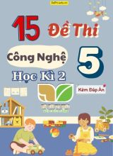 Tuyển tập 15 Đề thi học kì 2 môn Công nghệ 5 Kết nối tri thức (Kèm đáp án)